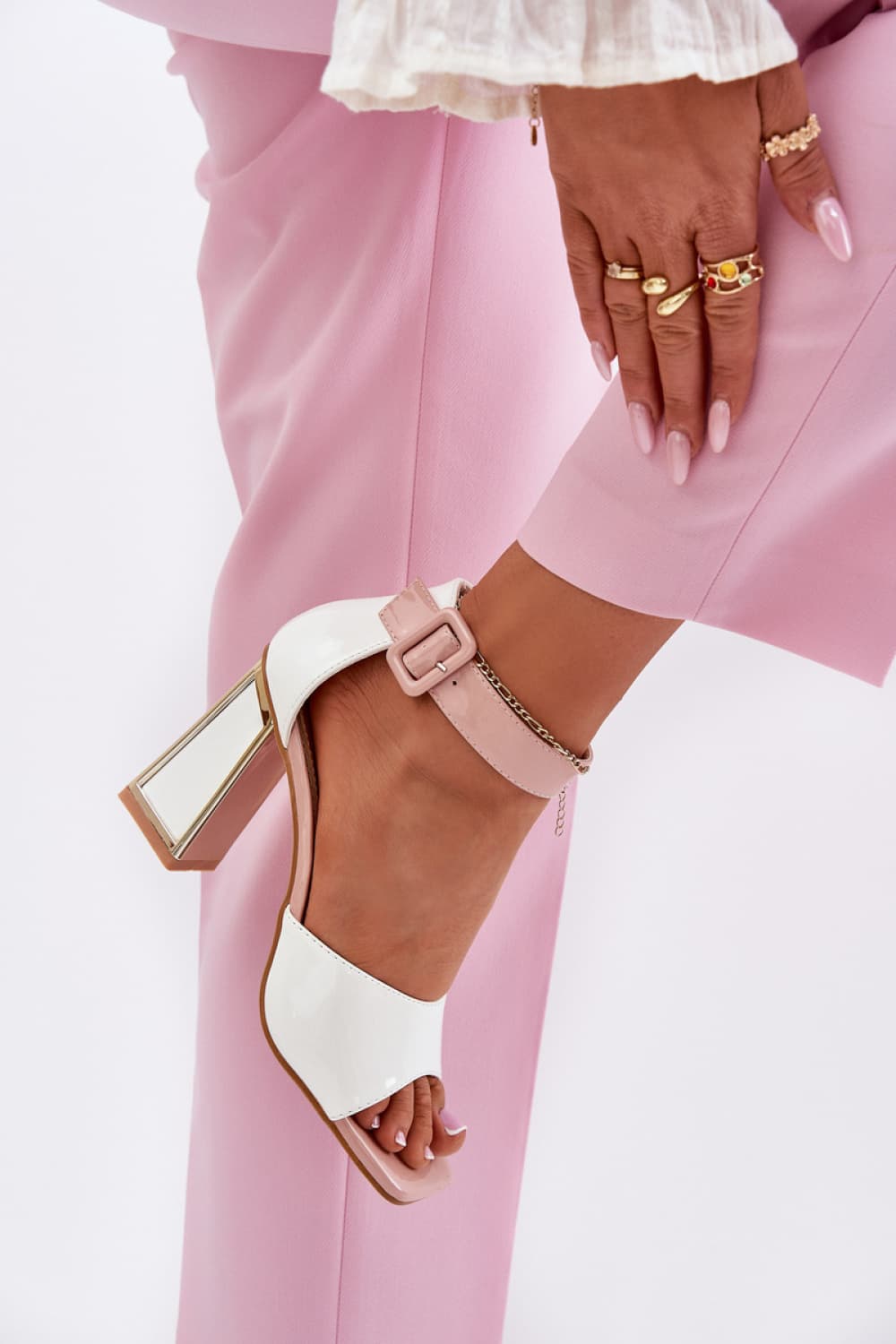 Sandali con tacco model 212823 Step in style - Miniatura 3
