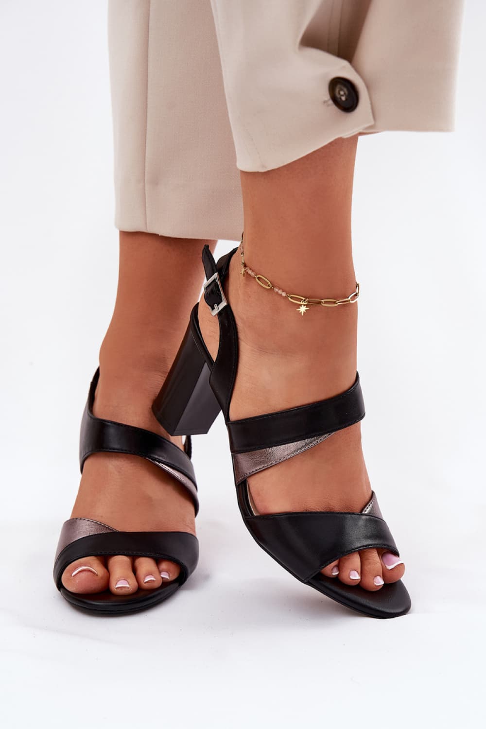 Sandali con tacco model 212908 Step in style - Miniatura 3