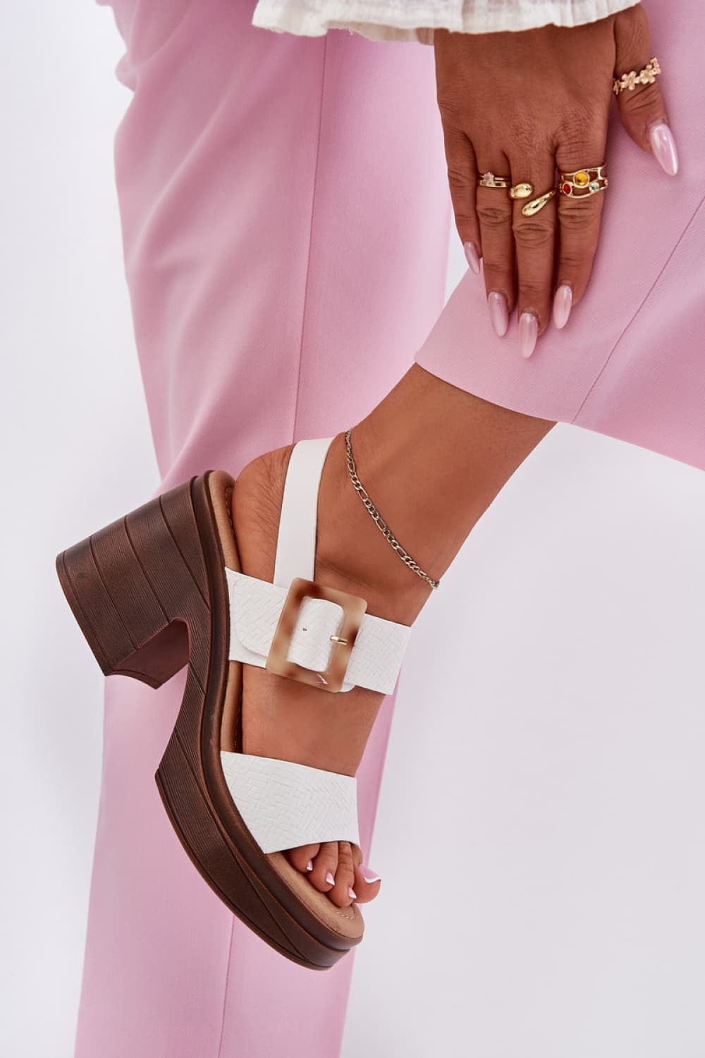 Sandali con tacco model 213008 Step in style - Miniatura 3