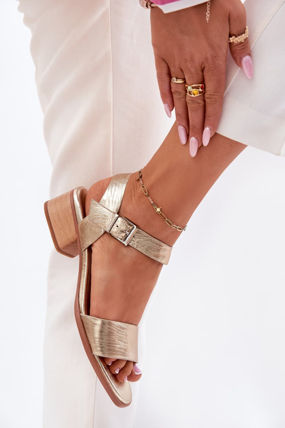 Sandali con tacco model 213021 Step in style - Miniatura 3
