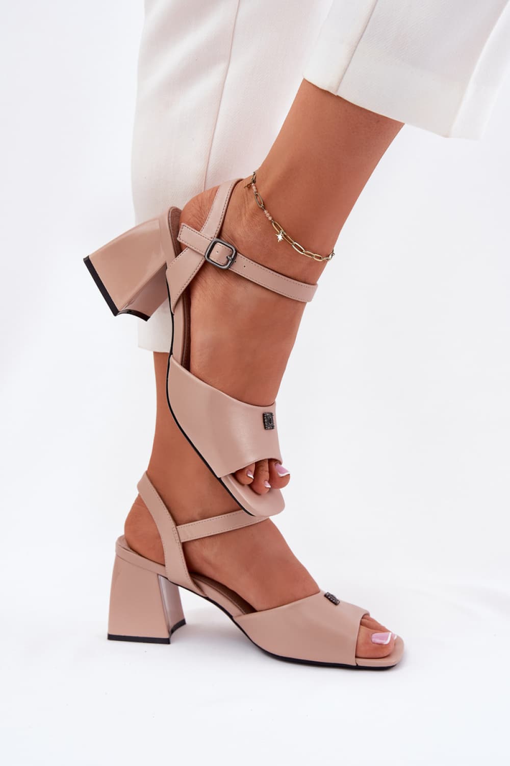 Sandali con tacco model 213185 Step in style - Miniatura 3