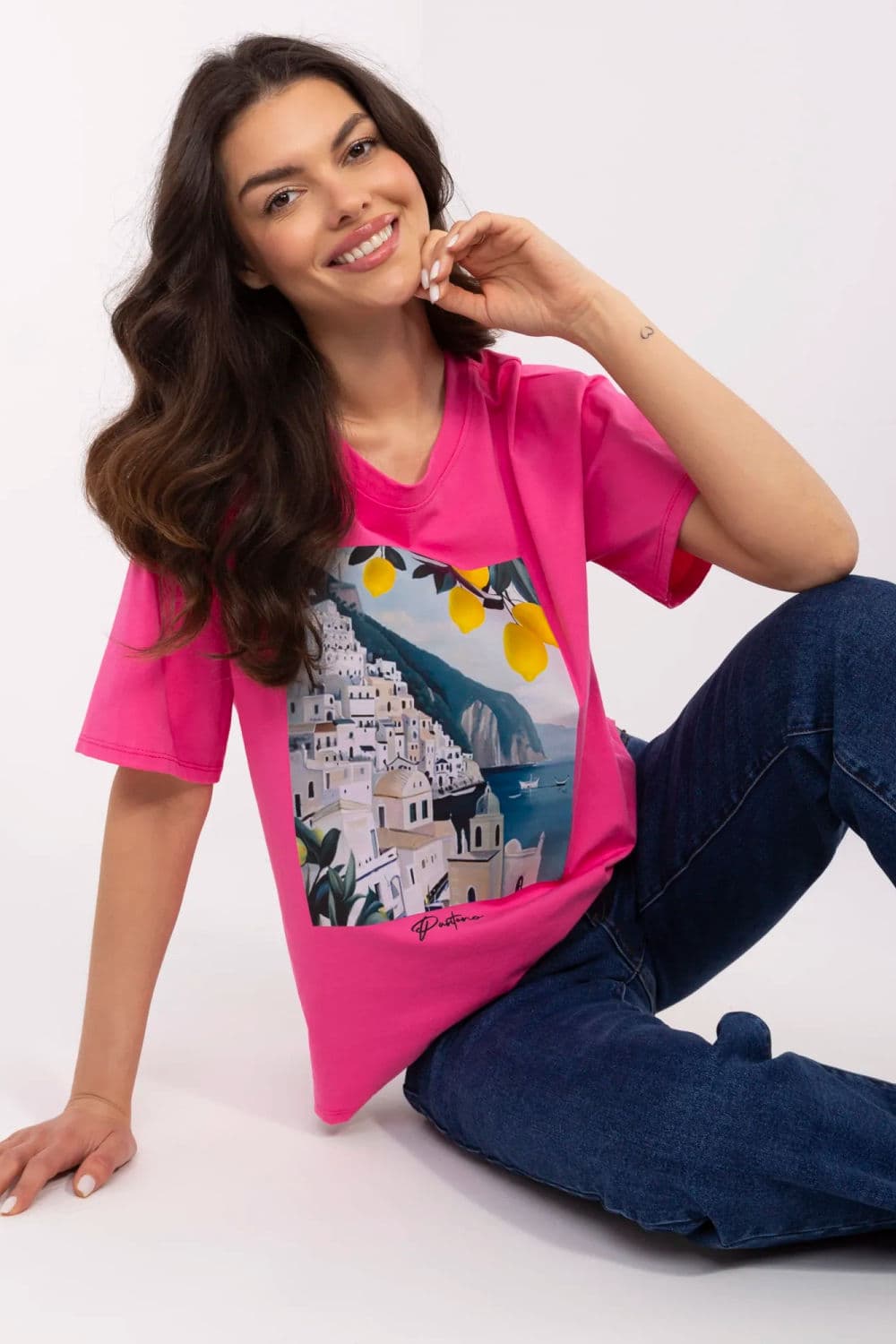 T-shirt model 213261 Italy Moda - Miniatura 4
