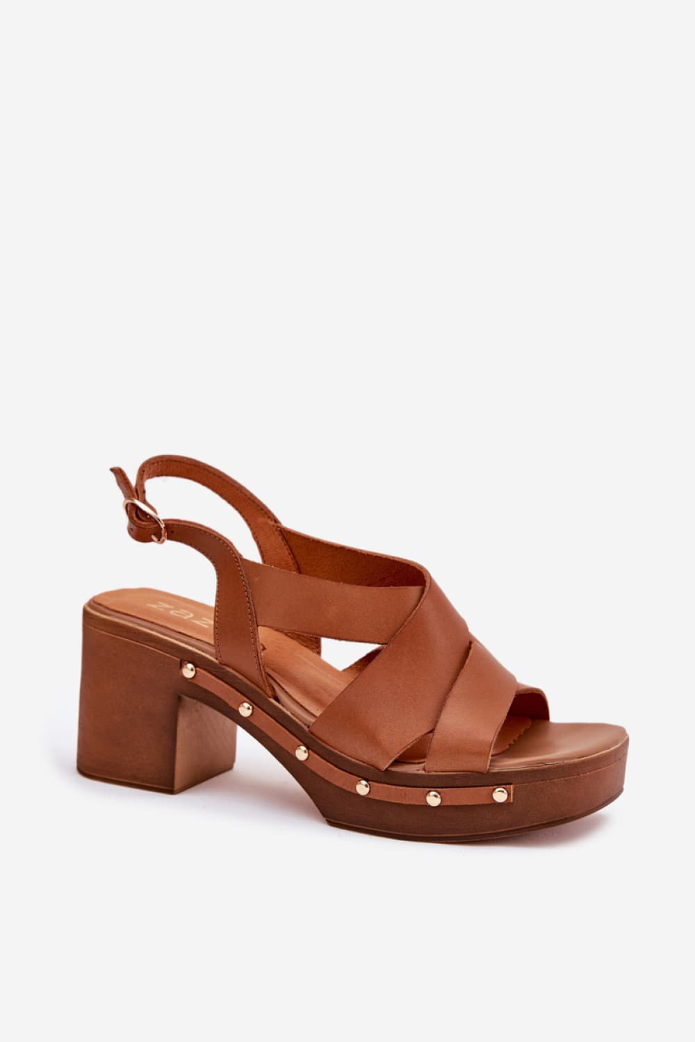 Sandali con tacco model 214390 Step in style - Miniatura 2
