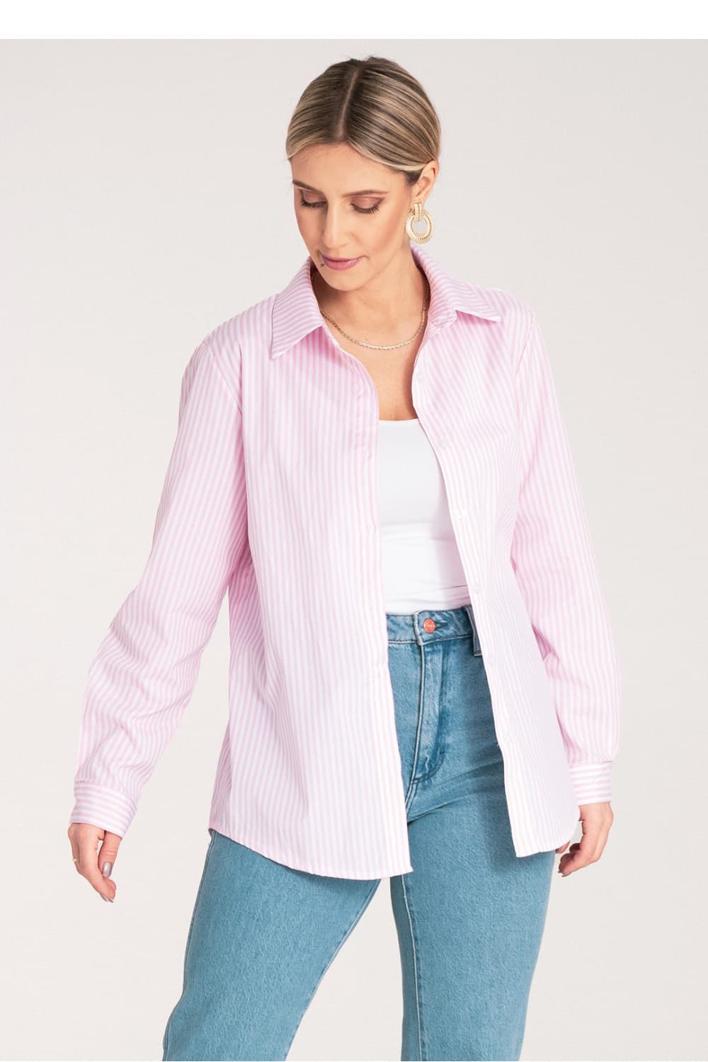 Camicia a manica lunga  model 214918 Figl - Miniatura 4