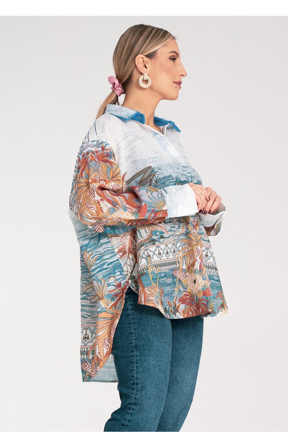Camicia a manica lunga  model 214920 Figl - Miniatura 4
