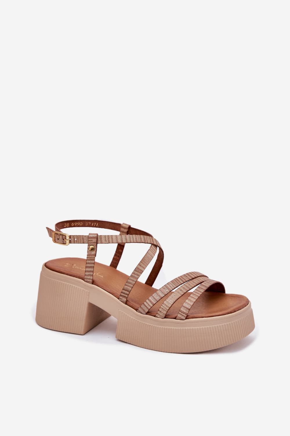 Sandali con tacco model 214994 Step in style - Miniatura 2