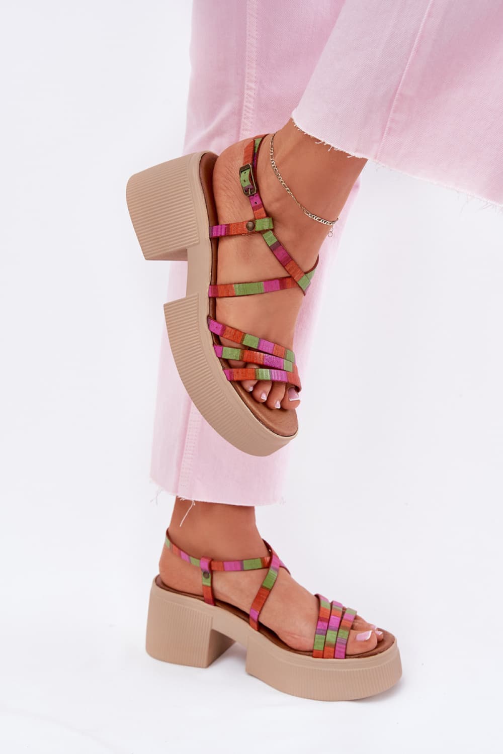 Sandali con tacco model 215023 Step in style