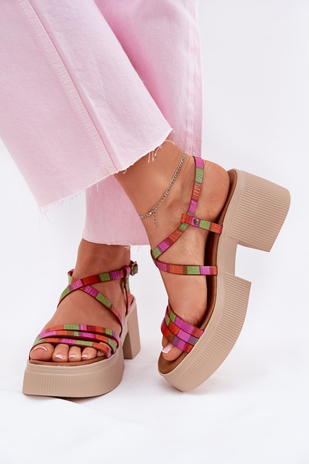 Sandali con tacco model 215023 Step in style - Miniatura 3