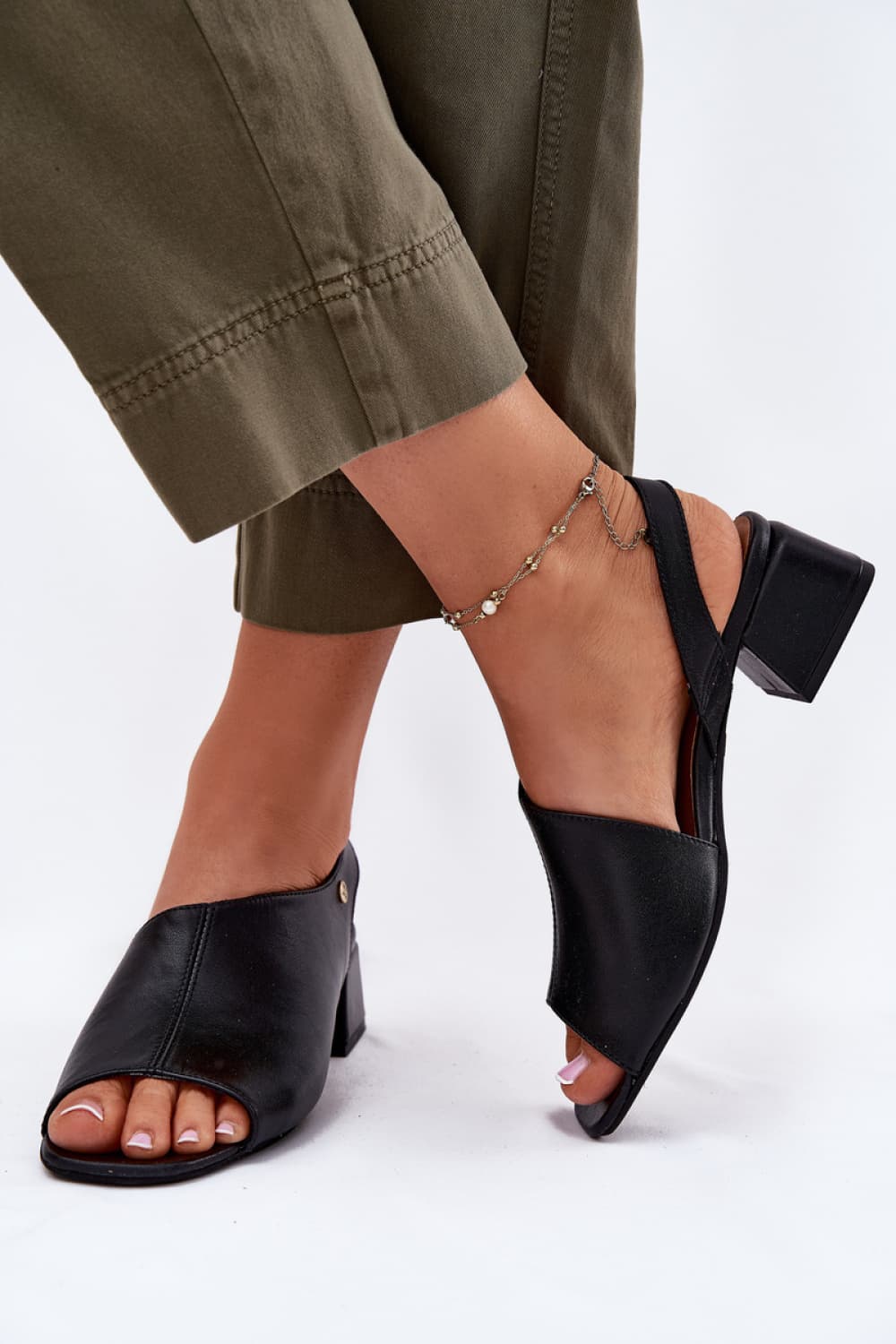 Sandali con tacco model 215343 Step in style - Miniatura 3