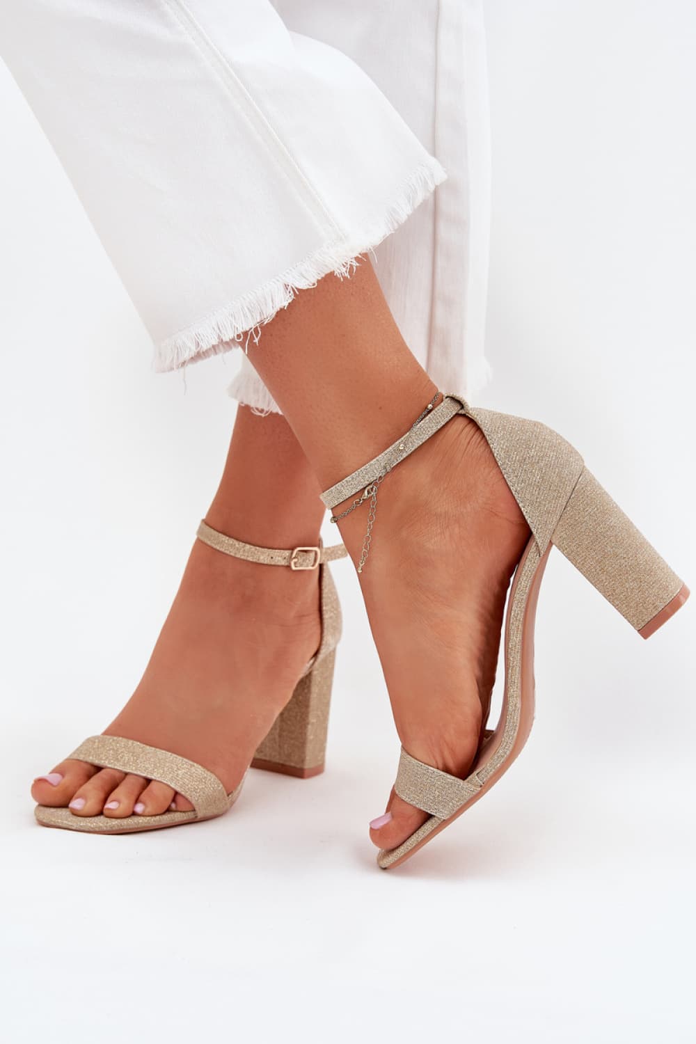 Sandali con tacco model 215643 Step in style - Miniatura 3