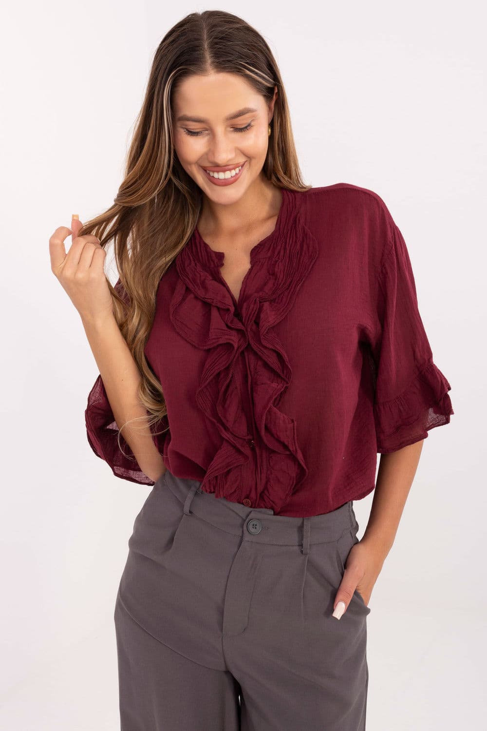 Camicia da donna model 215811 Italy Moda