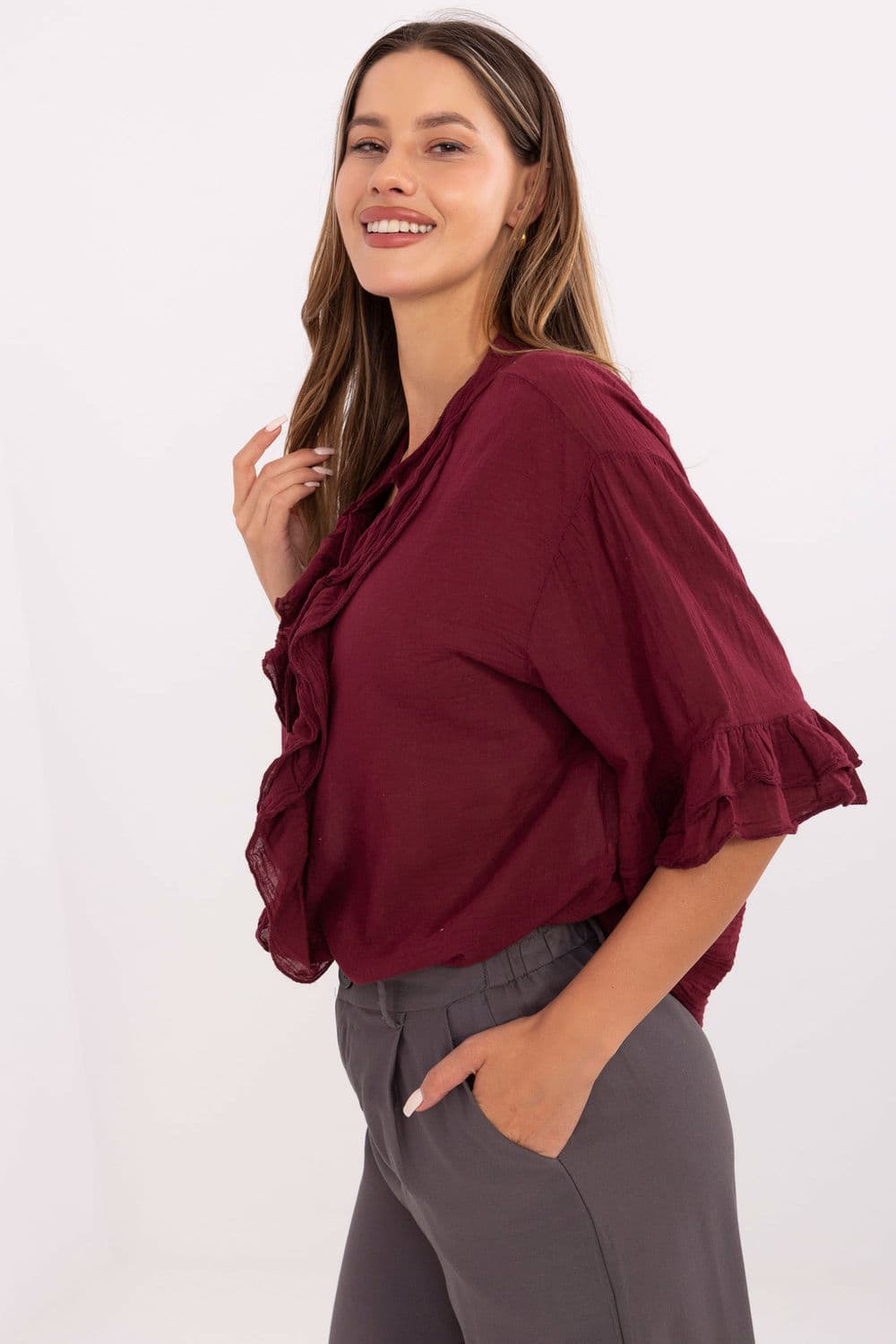 Camicia da donna model 215811 Italy Moda - Miniatura 2