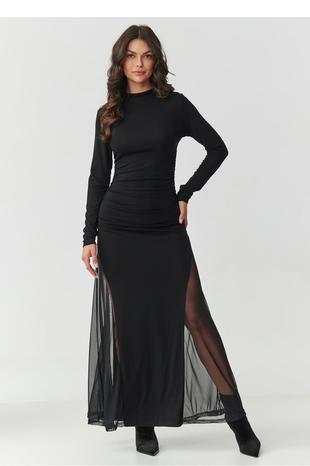 Vestito lungo model 218109 Makadamia