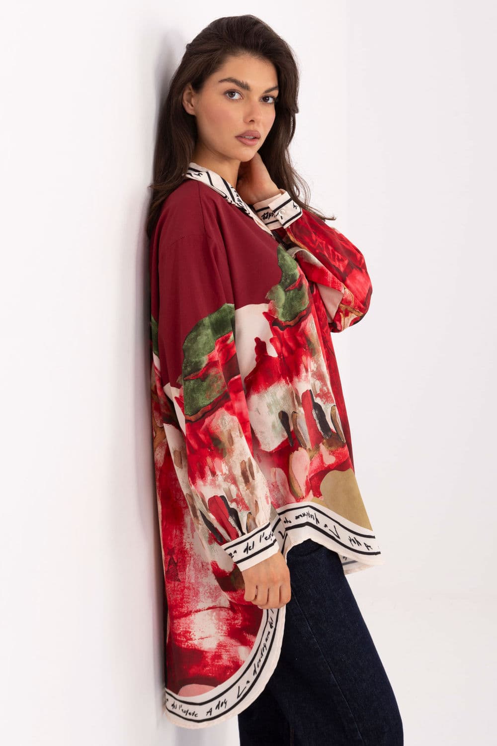 Camicia a manica lunga  model 218392 Rue Paris - Miniatura 2