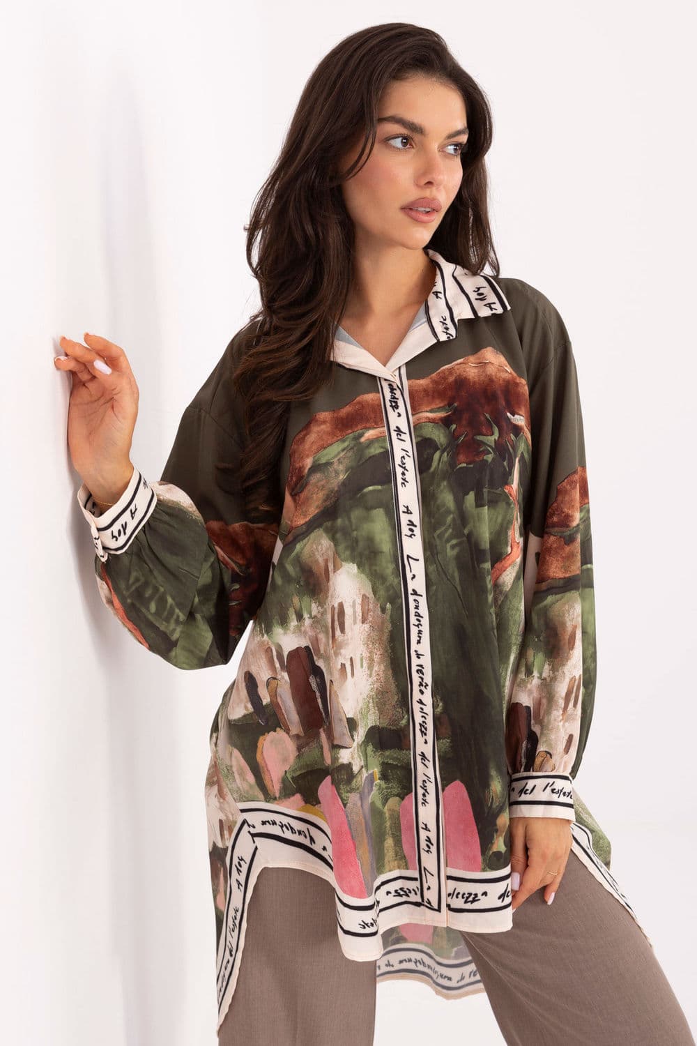 Camicia a manica lunga  model 218394 Rue Paris
