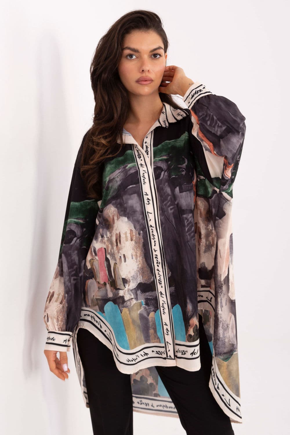 Camicia a manica lunga  model 218397 Rue Paris