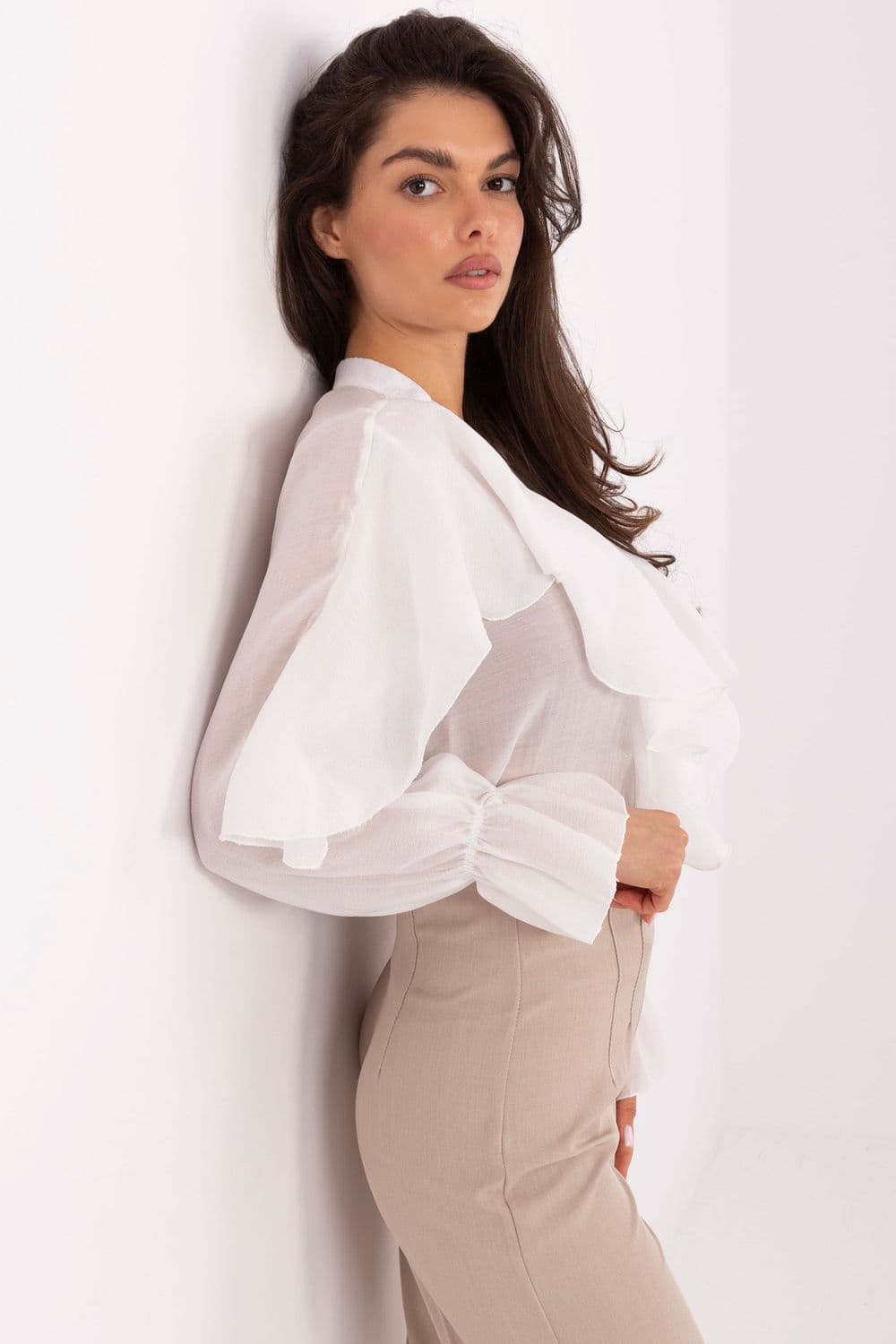 Camicia a manica lunga  model 218416 Rue Paris - Miniatura 2