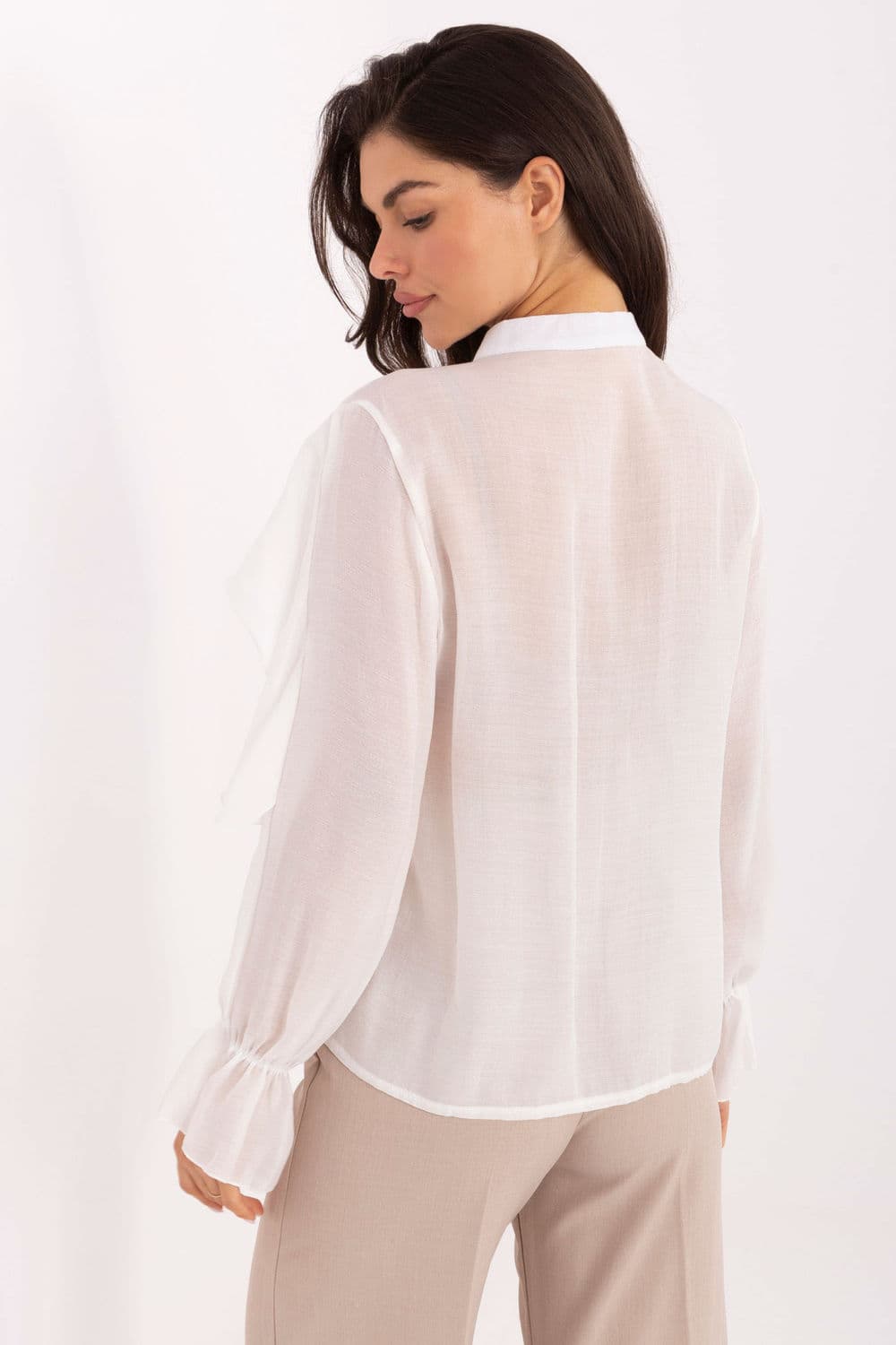 Camicia a manica lunga  model 218416 Rue Paris - Miniatura 3