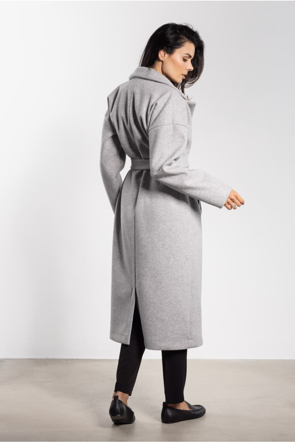 Cappotto model 218966 awama - Miniatura 2