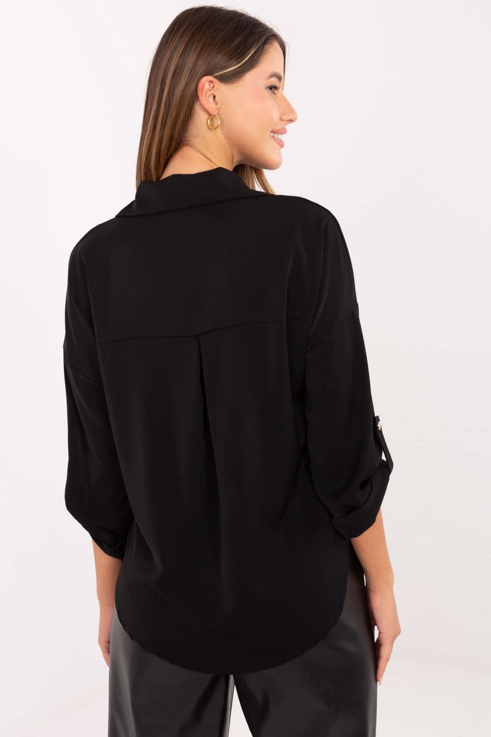 Camicia a manica lunga  model 219051 Rue Paris - Miniatura 3