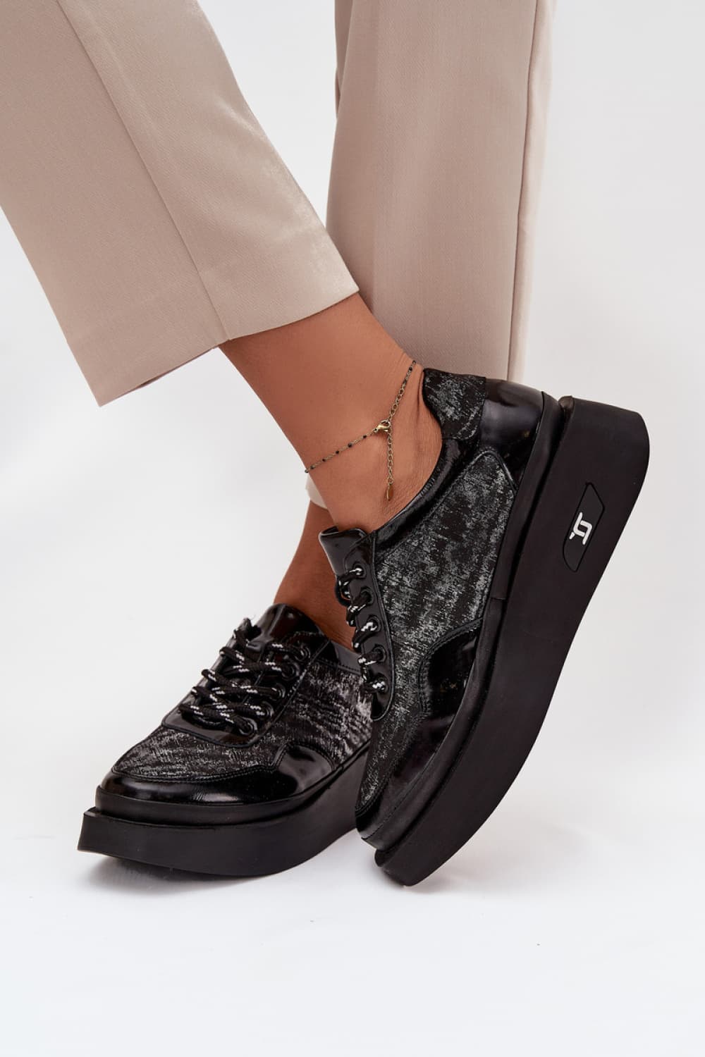 Scarpe con plateau model 219107 Step in style - Miniatura 3