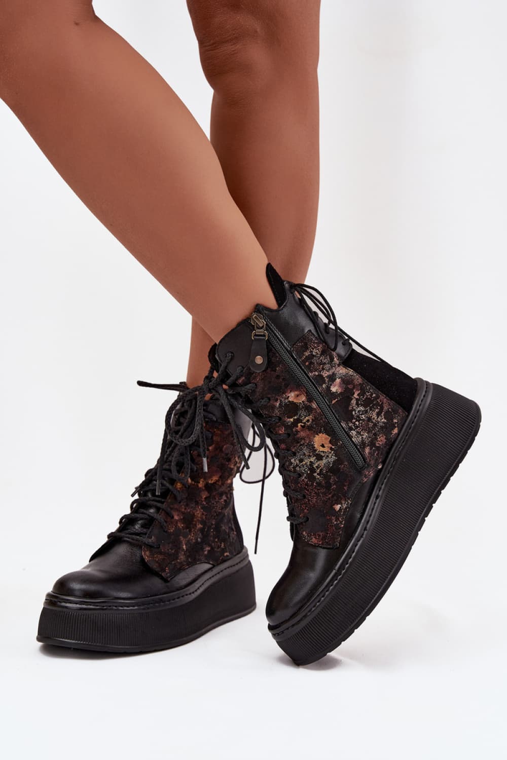 Stivaletti con plateau model 219393 Step in style - Miniatura 3