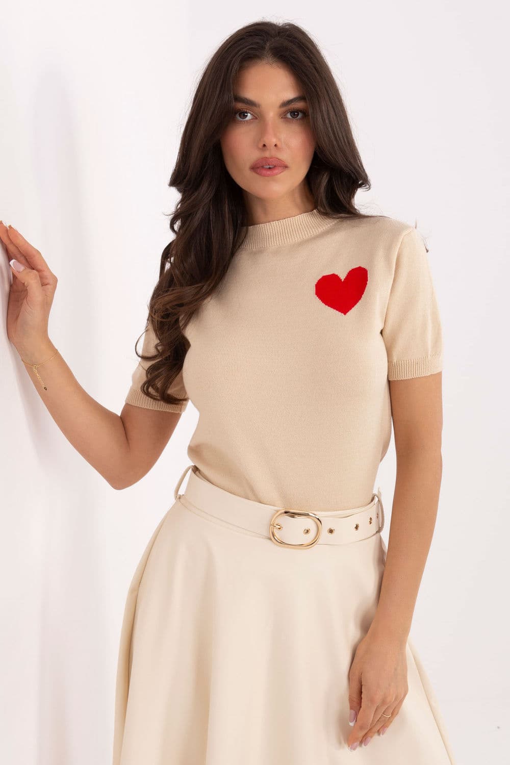 Maglione a manica corta model 219595 Factory Price - Miniatura 4