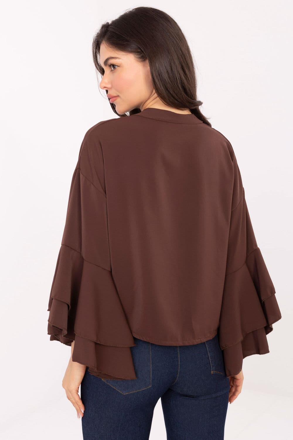 Camicia a manica lunga  model 219625 Rue Paris - Miniatura 3