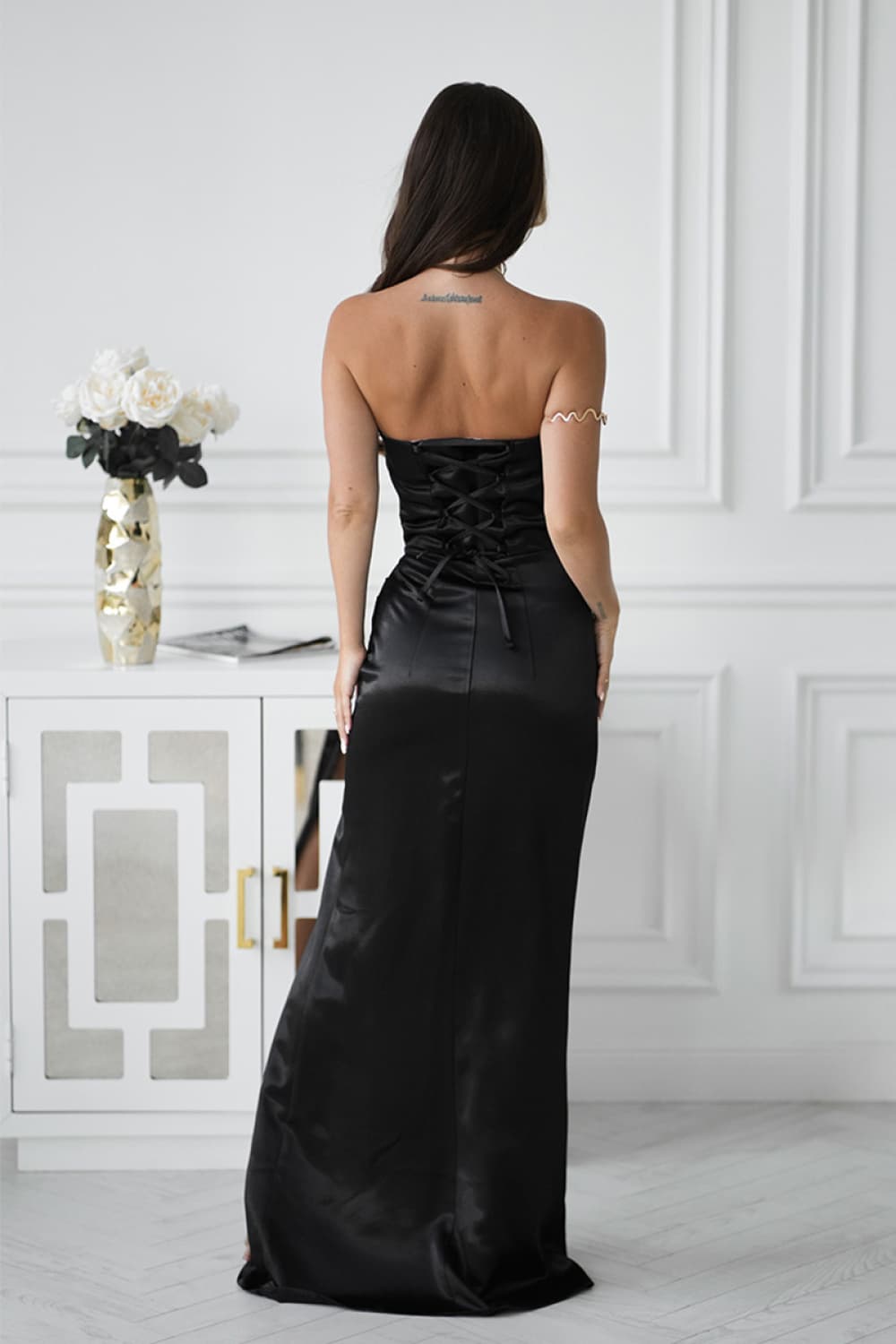 Vestito lungo model 219709 Bicotone - Miniatura 3