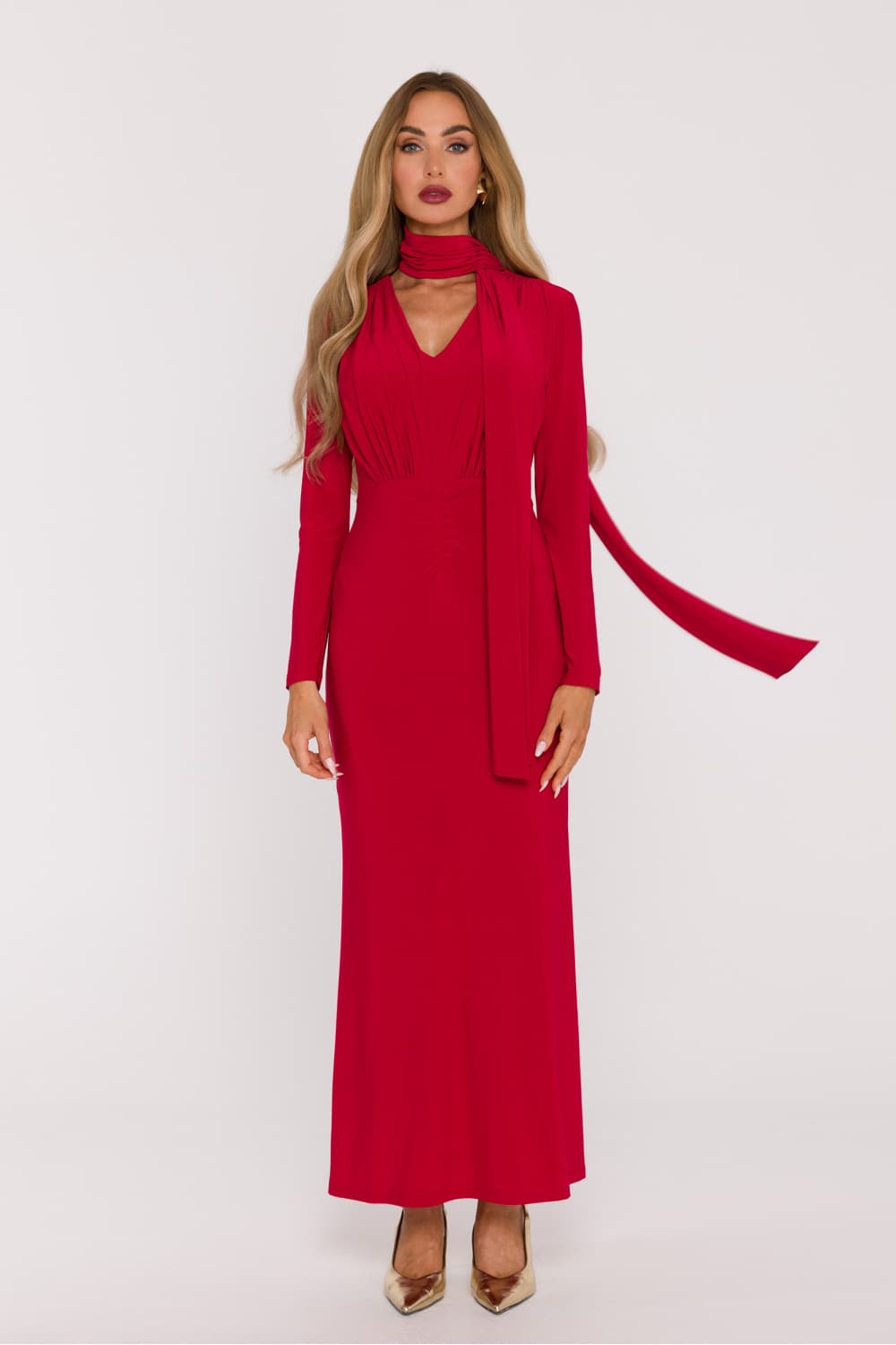 Vestito lungo model 219987 Moe
