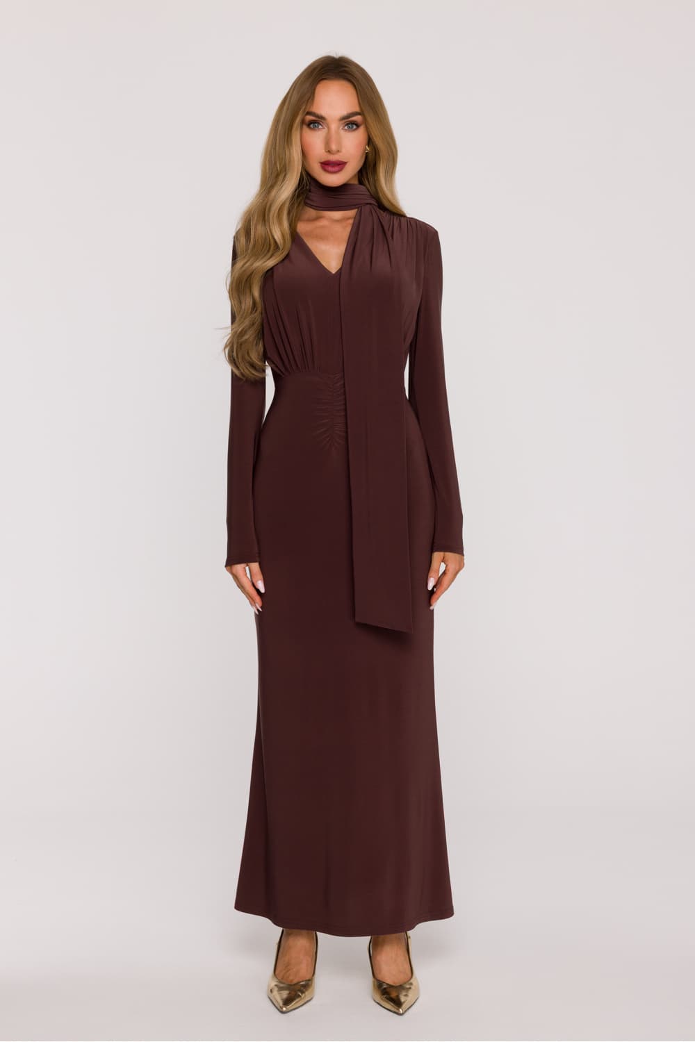 Vestito lungo model 219989 Moe