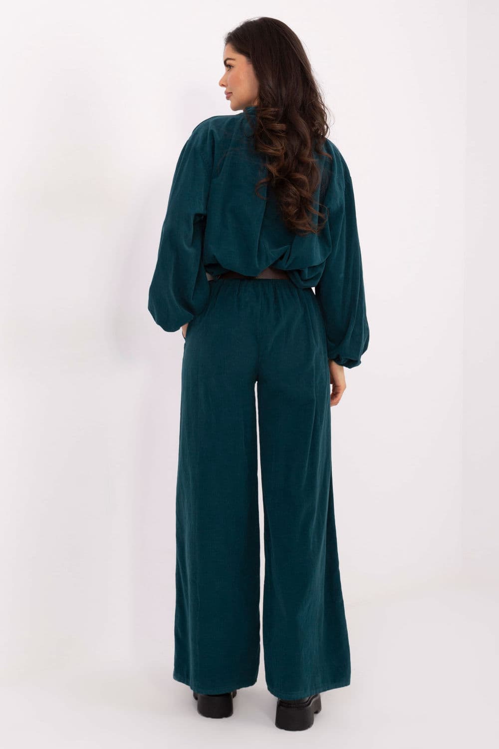 Pantaloni in velluto model 220284 Italy Moda - Miniatura 3