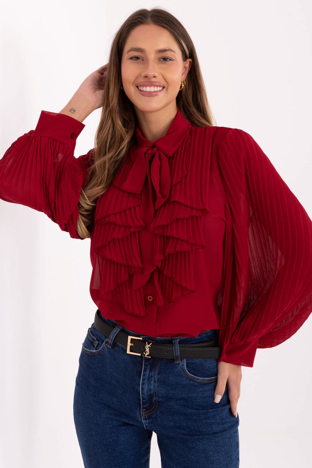 Camicia a manica lunga  model 220301 Italy Moda