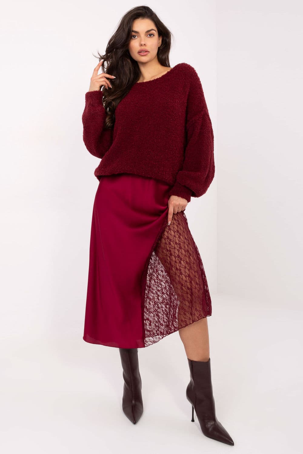 Gonna di pizzo model 220428 Rue Paris