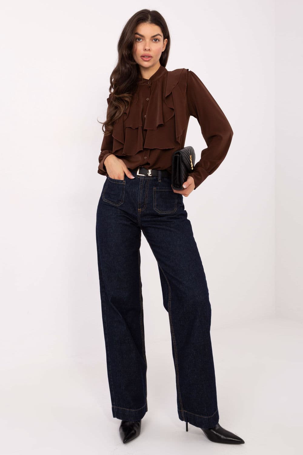 Camicia a manica lunga  model 220563 Rue Paris - Miniatura 2