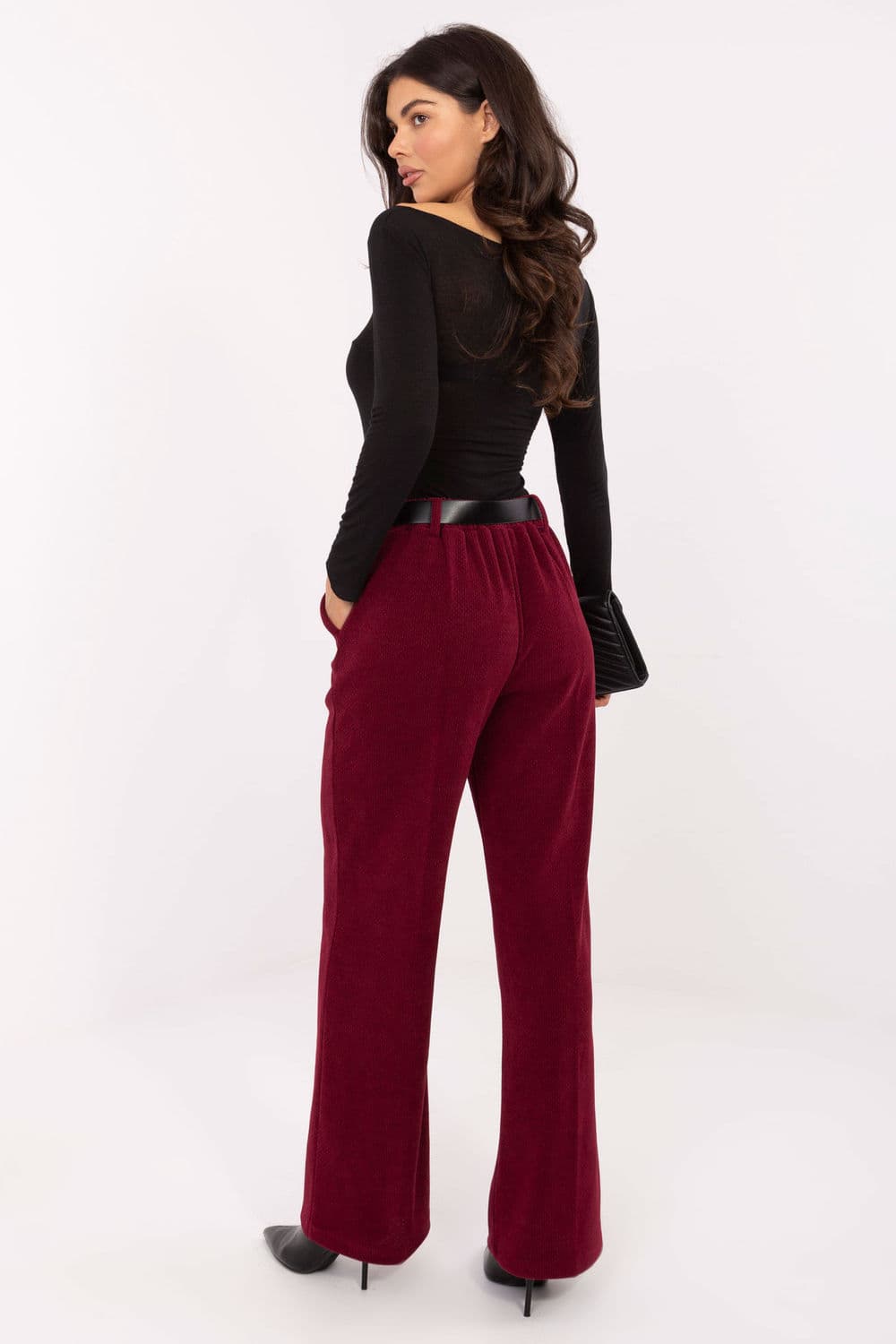 Pantaloni in velluto model 220750 Italy Moda - Miniatura 3