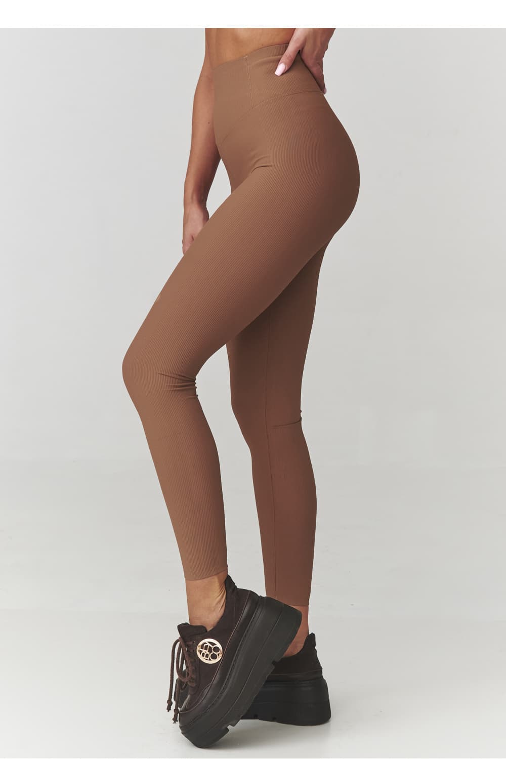 Leggins lughi model 220768 Makadamia - Miniatura 2