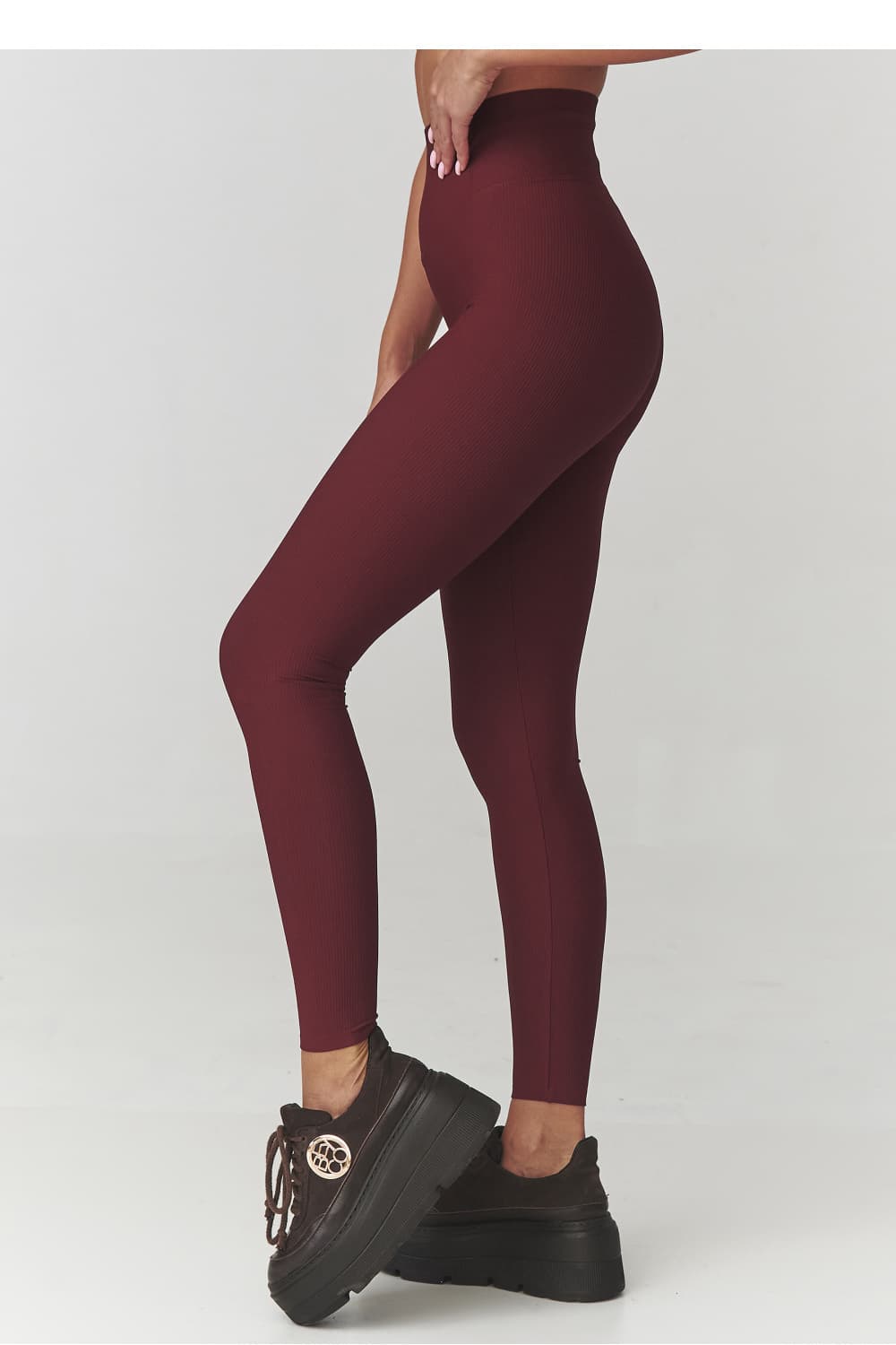 Leggins lughi model 220769 Makadamia - Miniatura 2