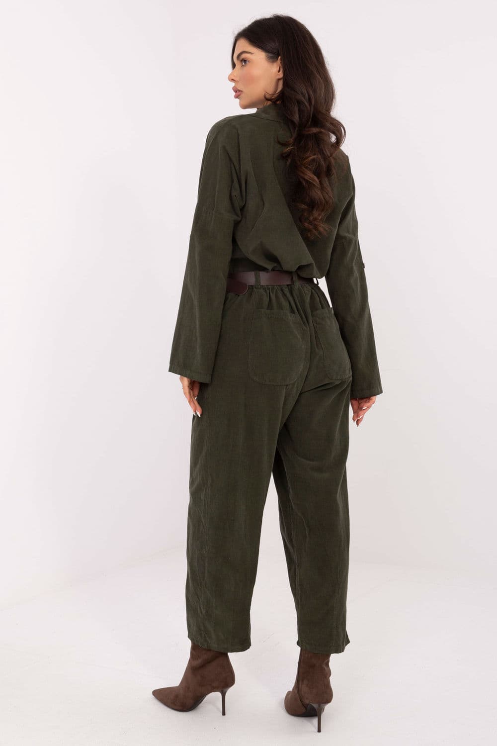 Pantaloni in velluto model 220817 Italy Moda - Miniatura 3