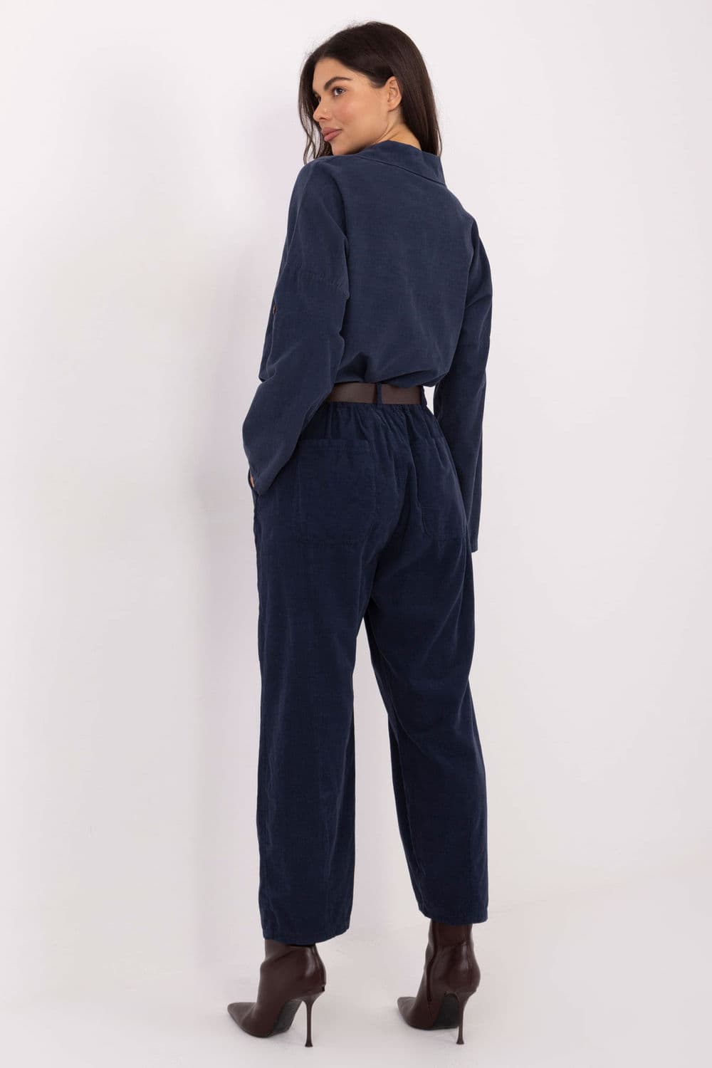 Pantaloni in velluto model 220818 Italy Moda - Miniatura 3