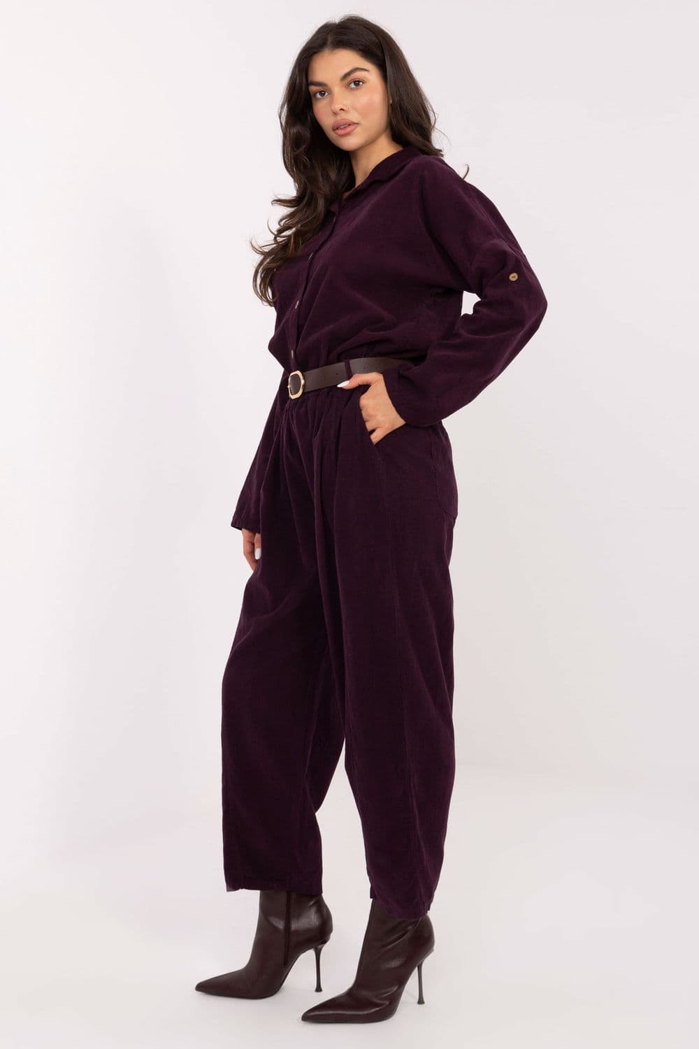 Pantaloni in velluto model 220820 Italy Moda - Miniatura 2