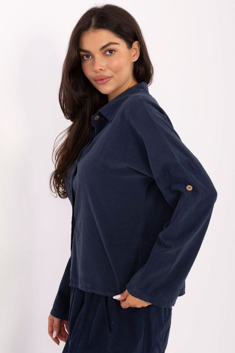 Camicia a manica lunga  model 220822 Italy Moda - Miniatura 2