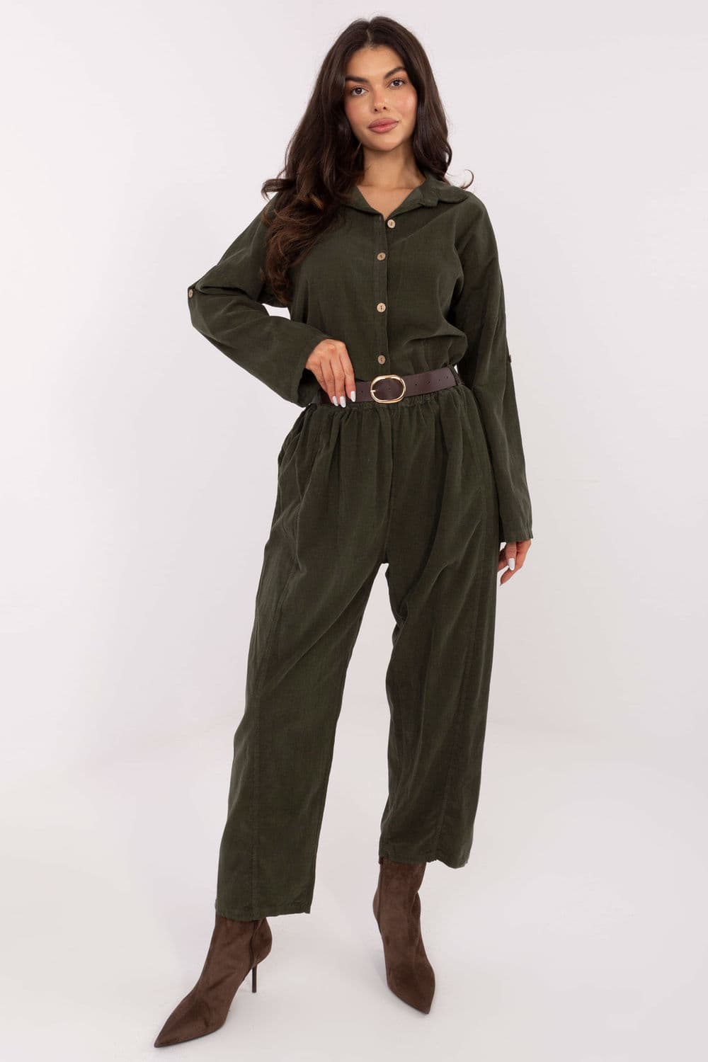 Camicia a manica lunga  model 220823 Italy Moda - Miniatura 2