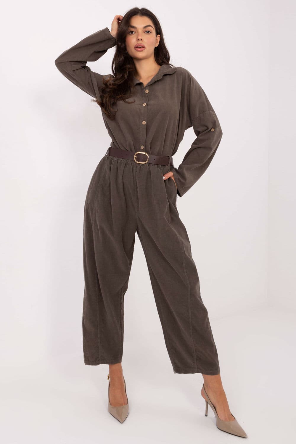 Camicia a manica lunga  model 220824 Italy Moda - Miniatura 2
