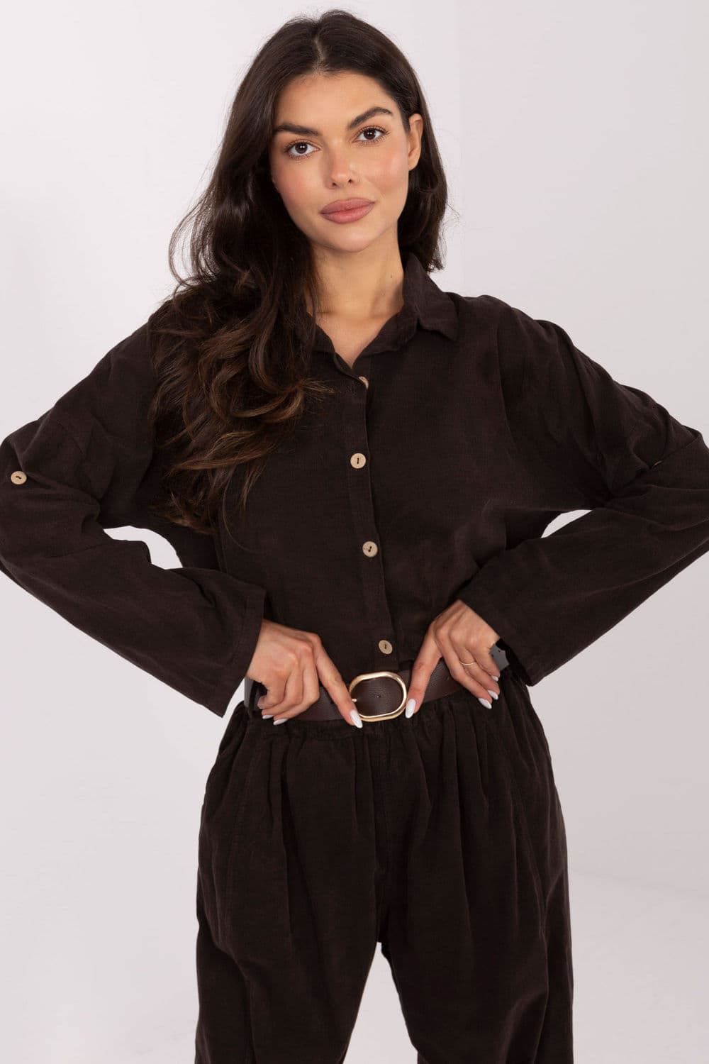 Camicia a manica lunga  model 220827 Italy Moda
