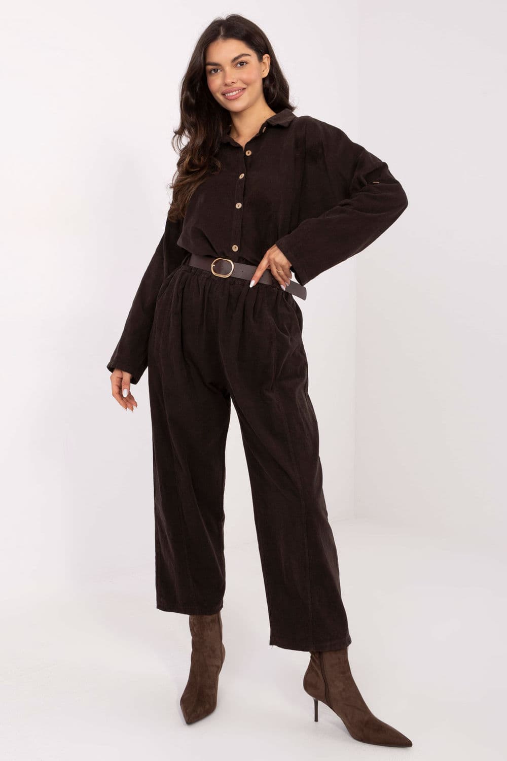 Camicia a manica lunga  model 220827 Italy Moda - Miniatura 2