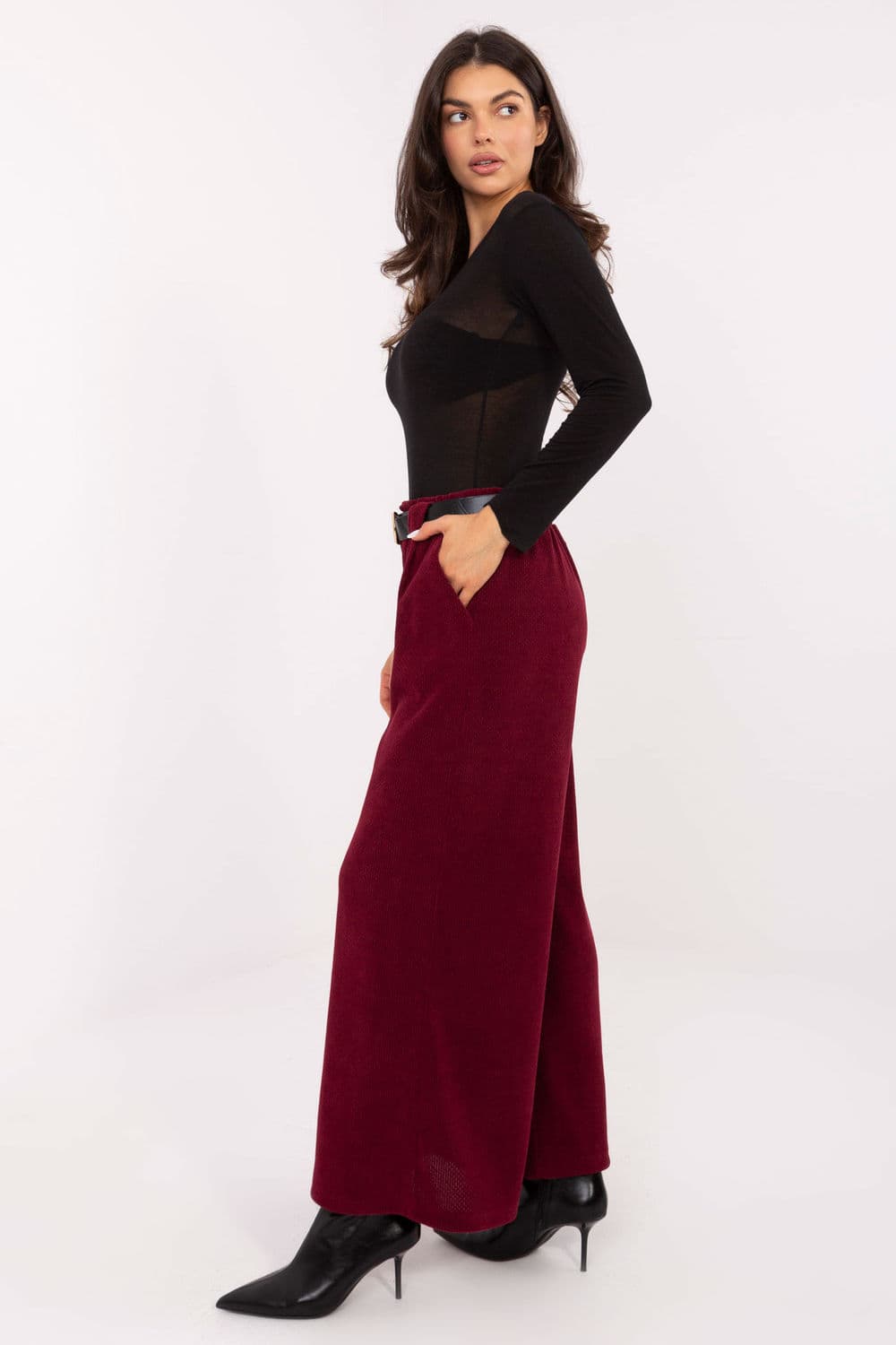 Pantaloni in velluto model 220876 Rue Paris - Miniatura 2