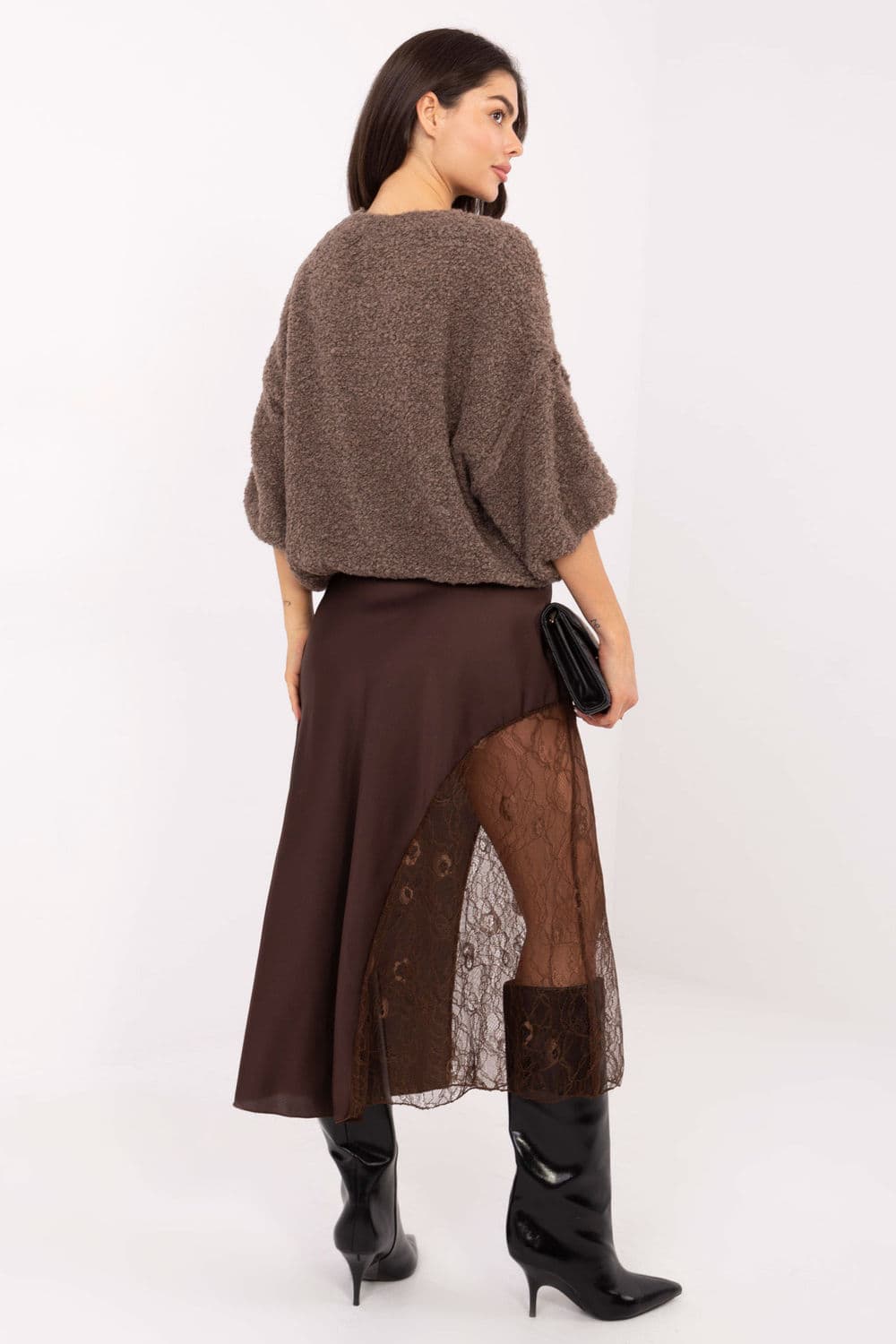 Gonna di pizzo model 220884 Rue Paris - Miniatura 3