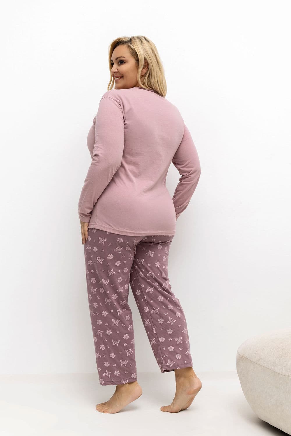 Pigiama Taglie Forti model 221186 Forever Pink - Miniatura 2