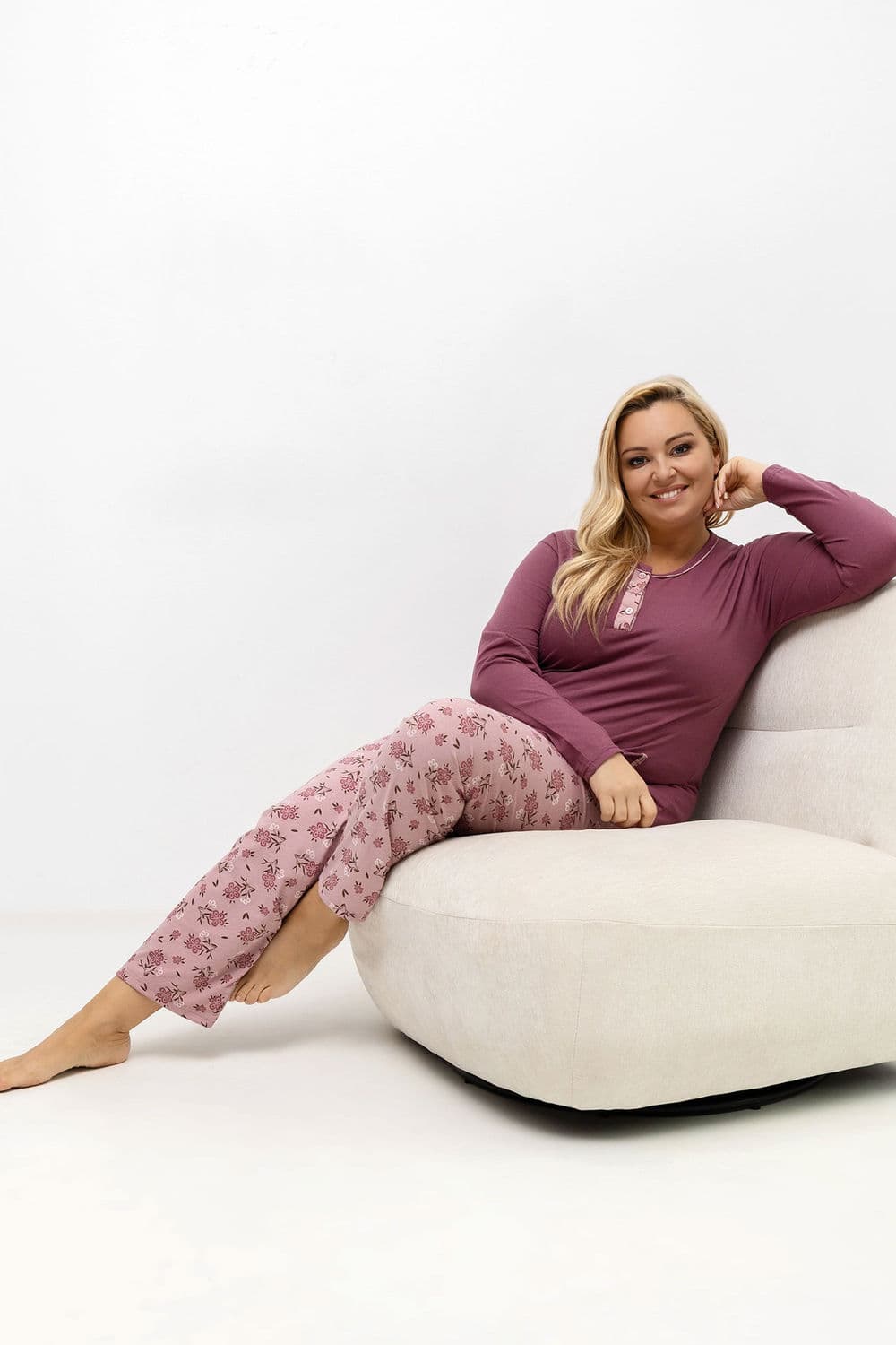 Pigiama Taglie Forti model 221191 Forever Pink